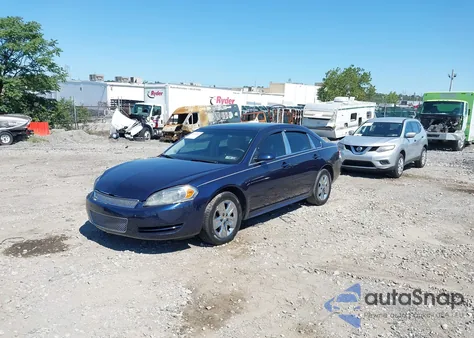 2011 Chevrolet Impala Ls from USA, damaged, VIN 2G1WA5EK4B1129373